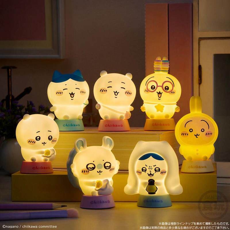 Desk Setup Light - Ночник-фигурка Bandai Chiikawa: Шокуган Усаги Хачиварэ