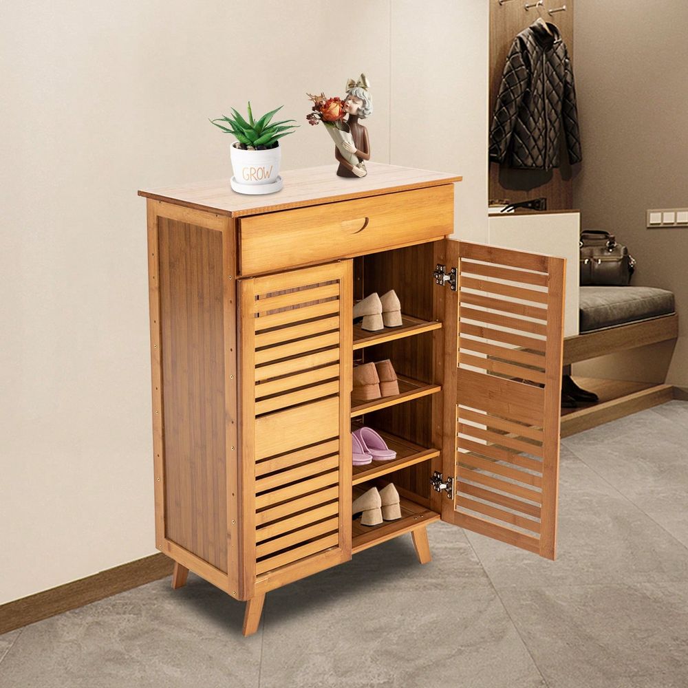 Drawer Organizer Bamboo - Бамбуковый шкаф для обуви с 2