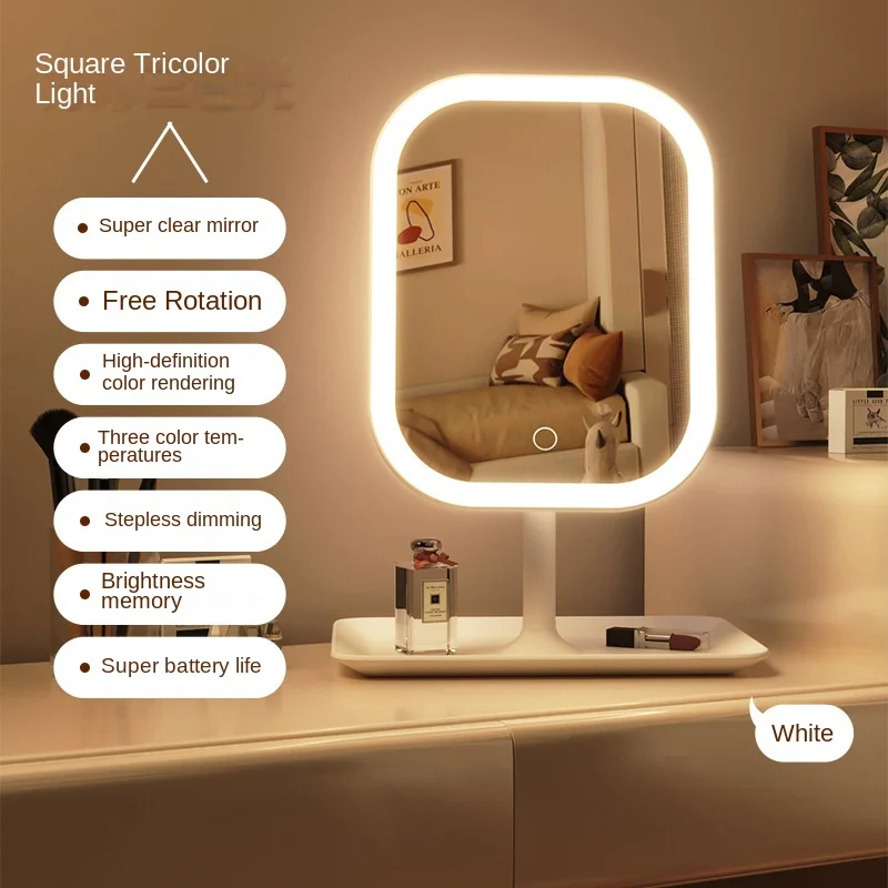 Desk Setup Light - Новое современное настольное LED-зеркало для макияжа,
