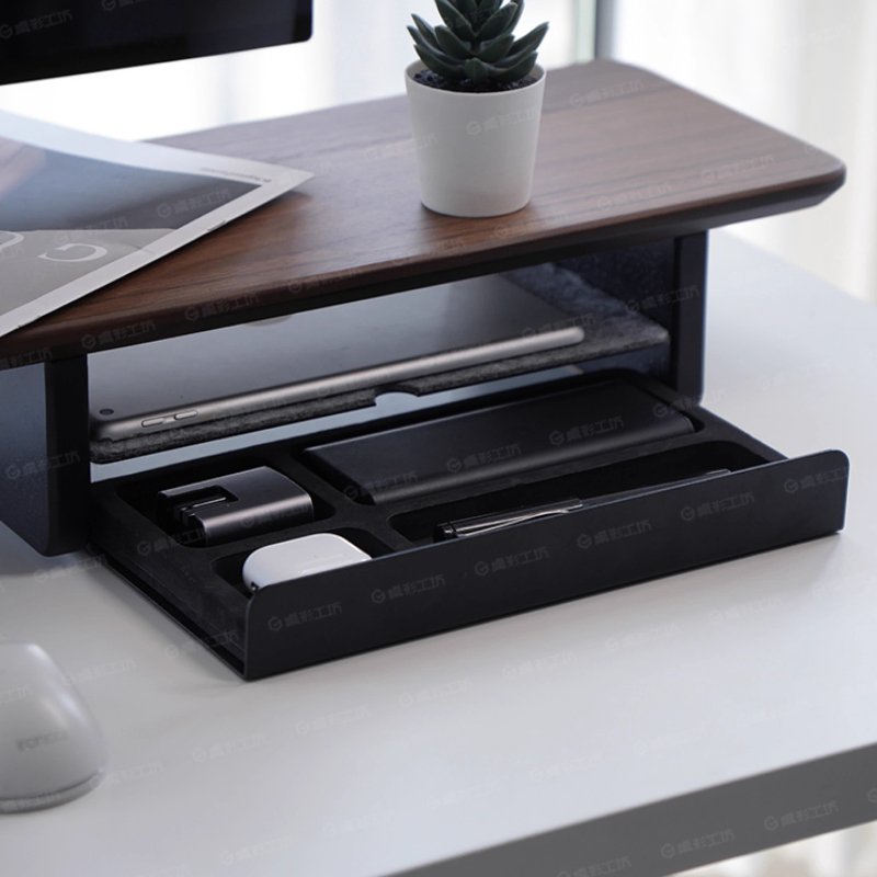 Подставка для монитора, ящики  – обзор и цена Desk Setup Home