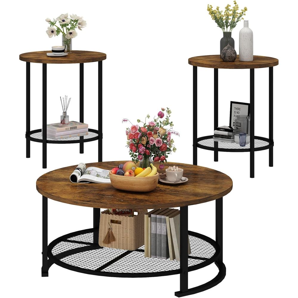 Комплект круглых кофейных и пр – обзор и цена Desk Setup Wood
