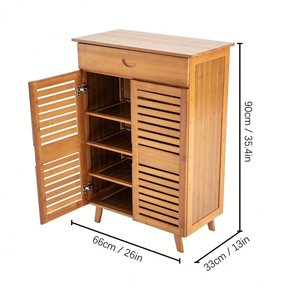 Бамбуковый шкаф для обуви с 2  – обзор и цена Drawer Organizer Bamboo