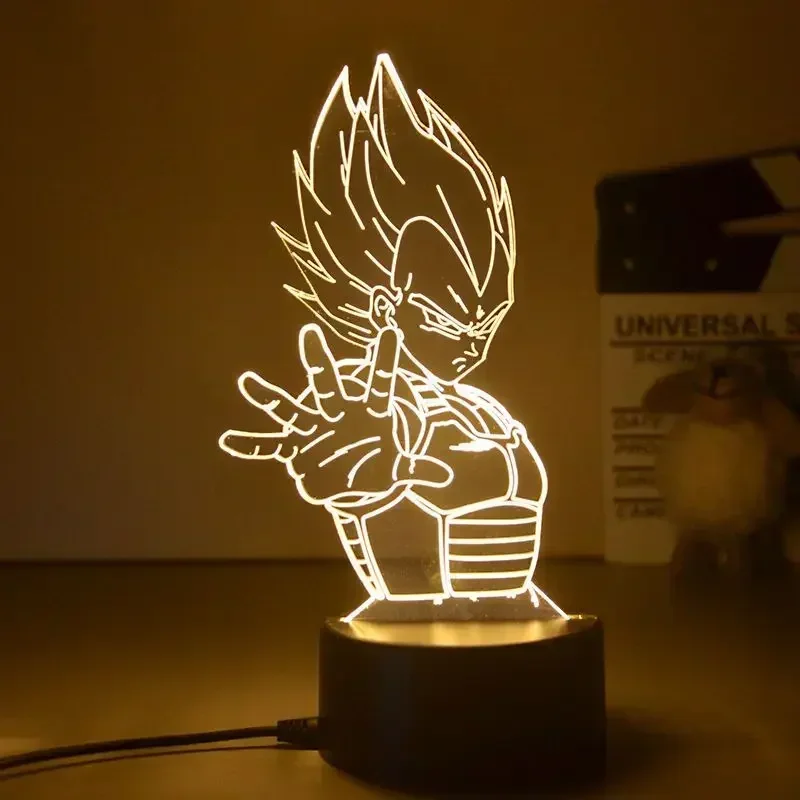 Dragon Ball Z Super Saiyan Veg – обзор и цена Desk Setup Light