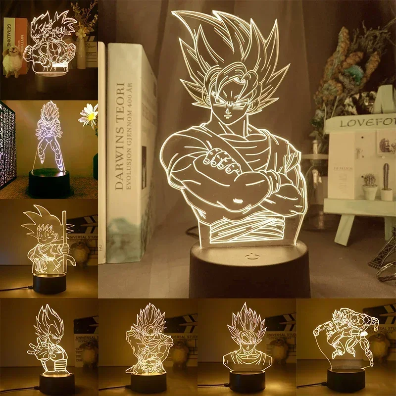 Dragon Ball Z Super Saiyan Veg – обзор и цена Desk Setup Light