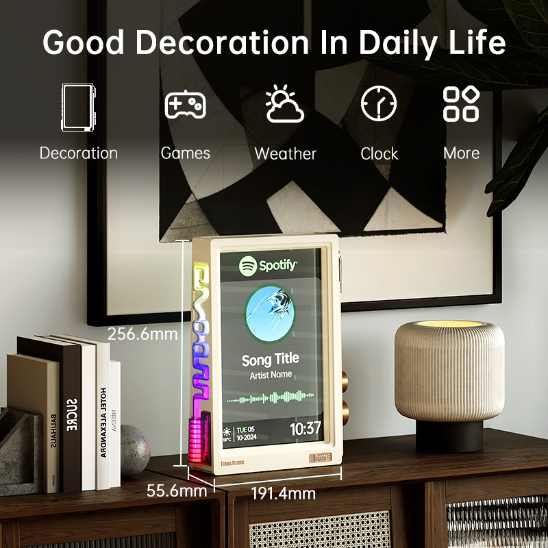 Умные цифровые часы Divoom Tim – обзор и цена Desk Setup With Speakers