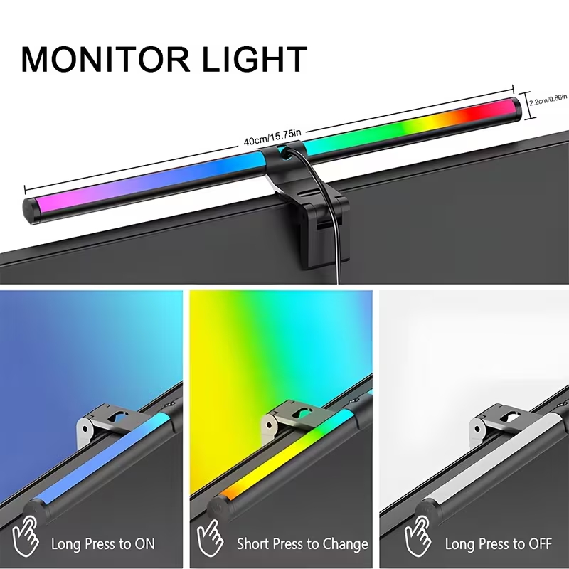 Светодиодная лампа-бар для мон – обзор и цена Desk Setup Light