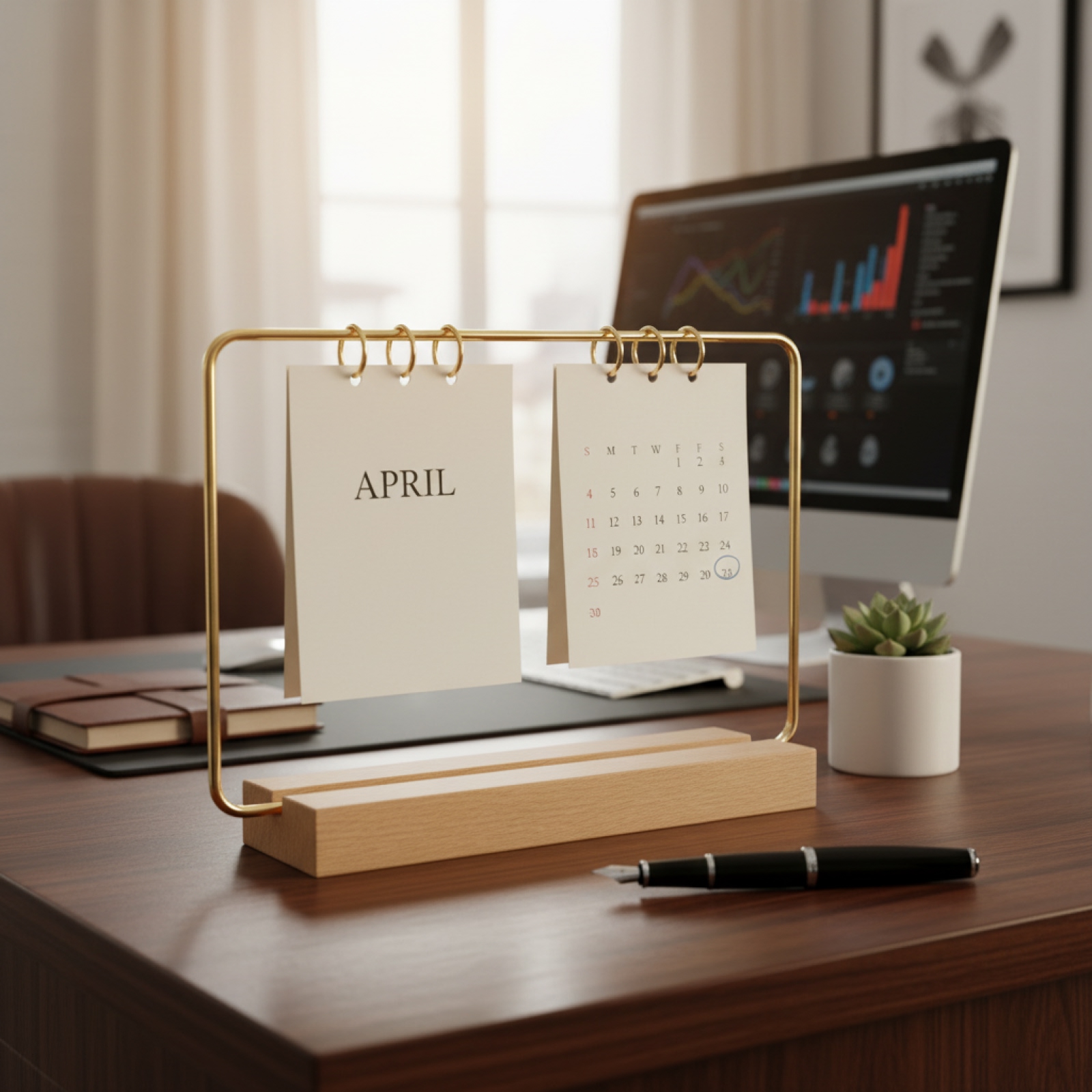 Деревянная подставка для кален – обзор и цена Desk Setup Wood