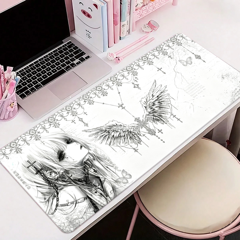 Кожаный коврик для мыши, черно – обзор и цена Desk Setup Cozy