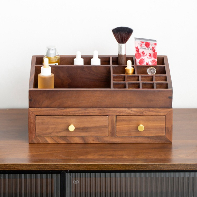 Двухуровневый органайзер из ма – обзор и цена Drawer Organizer Bamboo